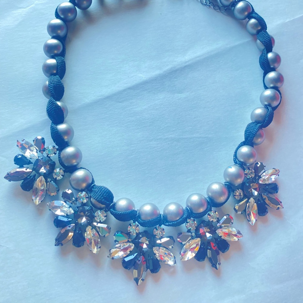 Silver Pearl Necklace